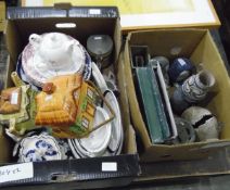 Assorted studio ceramics, two Eddie Stobart limited edition plates,