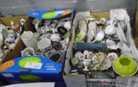 Large quantity of ceramics including a stein, Royal Doulton, Pendragon Arts, Carltonware,