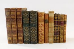 Fine bindings including:- Bell's Edition 