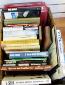 Quantity of books on aviation and militaria including:- Pudney 