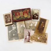 Military postcards showing different regimental squadrons,