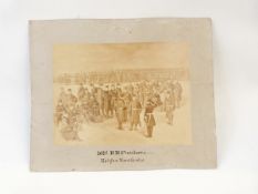 19th century image of the 101st RB Fusileers at Halifax, Nova Scotia, two late 19th/early 20th