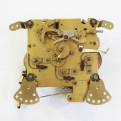 Box of assorted clock movements and a large quantity of assorted cogs and wheels (2 boxes)