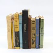 Quantity of books with engraved titles including:- White, Gilbert 