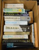 Quantity of books relating to art, biographies including Norman Mailer 