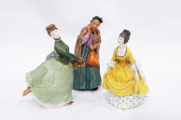 Three Royal Doulton figures 