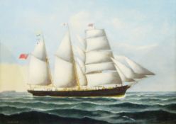 Heinrich Andreas Sophus Petersen (1834-1916) and Peter Christian Holm (1823-1888) Oil on canvas