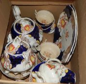 T G Green storage jars (restyled by Judith Onions), Royal Cauldon 'Victoria' part tea service,