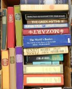 Folio Society Six volumes of Thomas Hardy and others, quantity of hardback books, etc.