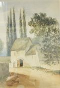 19th century school Watercolour drawing 