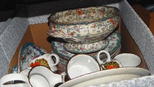 Royal Worcester 'Evesham' souffle dish, ramekins, Denby 'Greenwheat' jug, soup dishes,