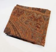 Woollen paisley Jamawar shawl
