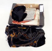 Four various shawls (1 box)