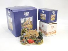 Quantity of boxed Lilliput Lane models, some larger models, to include 