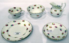 Tuscan china part tea service,