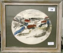 Unattributed Watercolour drawing 
