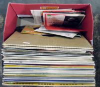 Various long playing records including Danny Kaye, classical,