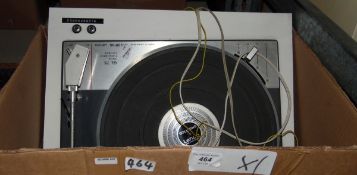 Goldring Lenco record deck with instruction manual