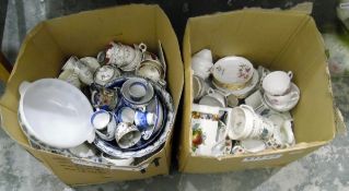 Large Victorian ewer, Crown Royal part tea service,