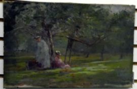 Unattributed Oil on canvas 