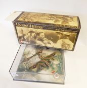 Corgi 'Battle of Britain' diecast model of Spitfire and Hawker Hurricane,