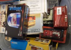 Quantity of Corgi, Classic and other diecast vehicles including fire engine, buses, etc.
