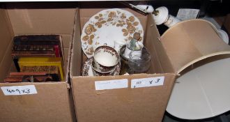 Assorted ceramics including Royal Worcester group, Palissy game series,
