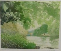 Jan Dingle Limited edition colour etching 