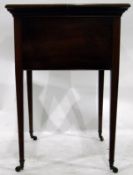 Early 20th century mahogany cocktail cabinet,