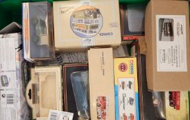 Quantity of collectors vehicles including Corgi Classics, buses, Omnibus, fire service,