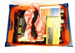 Hornby '00' diesel locomotive, Lima locomotive, quantity of loco and passenger carriages,