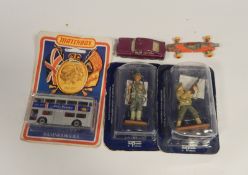 Two Del Prado soldiers in blister packs,