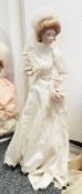 Two Franklin Heirloom dolls in evening dress