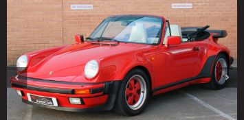 Porsch 911 (930) Turbo Cabriolet, 1988, mileage 36409 F 88 Manual.