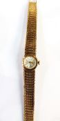 9ct gold Hamilton lady's wristwatch