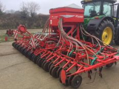 Kverneland TS EVO 6m Drill (12). Pre em markers, ISOBUS, Location - Petersfield, Hampshire