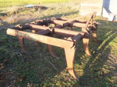 Bomford Superflow Cultivator. Bomford Superflow 9 tine Cultivator. Location: Acle, Norfolk.