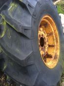 Pirelli TM700 480/70R26 Ex cyclone Beet Harvester tyre, Location: Peterborough, Cambridgeshire