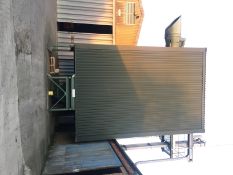 Law Dennis (1980) 20 tonnes per hour continuous grain dryer.