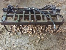 Muck Grab. Manure grab with grapple. Location: Acle, Norfolk.