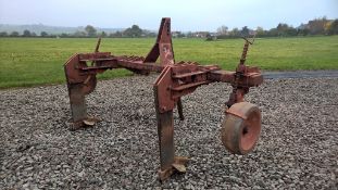 Browns regent 2 leg swivel subsoiler Location: Market Drayton, Staffordshire.