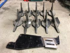 Heva Subsoiler Parts includes: X10 Heva Feet 645000044B, Location: Sandy, Bedfordshire.