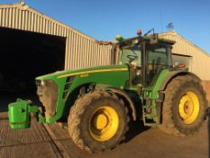 John Deere 8530. (2008) 4457 hours Greenstar 2600 and Starfire Receiver Location Sandy Bedfordshire.