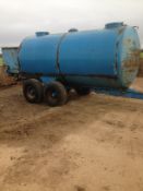 Bunnings water bowser. Storage at back. Year 1996. Location: Great Yarmouth, Norfolk.