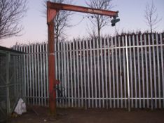 Large Hoist. Moves freely, not been used for a long time,Location: Norwich, Norfolk.