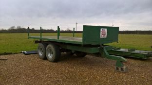 Gull Flat Bed Trailer (1981) 4.5M long Location: Peterborough, Cambridgeshire