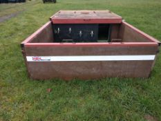 Tipadel pig weaner hut. Run of eight. Does not contain asbestos. Location: Eye, Suffolk.