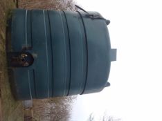 10000 litre tank. Condition as shown, Location: Peterborough, Cambridgeshire