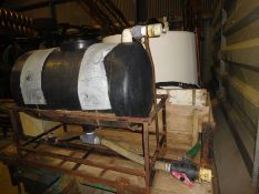 Ifor Williams 12ft trailer with twin axle currently has mixer tank Location: Stamford, Lincolnshire