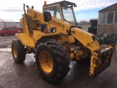 JCB 520-4 Loadacc (1986) Reg: D274GAH Sold with pallet forks Location: Peterborough, Cambridgeshire